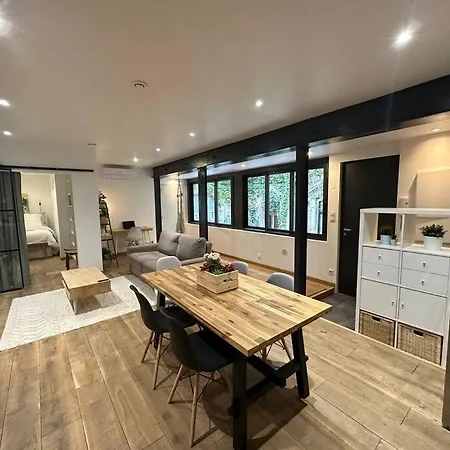 Apartment T3 Style Loft, Au Calme, Plein Centre Et Climatise *