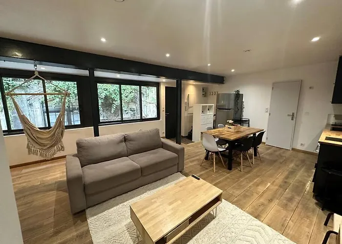 T3 Style Loft, Au Calme, Plein Centre Et Climatise